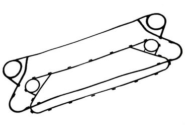Vicarb Viton/Vb Gaskets Plate Type Heat Exchanger Parts Replacement  long life