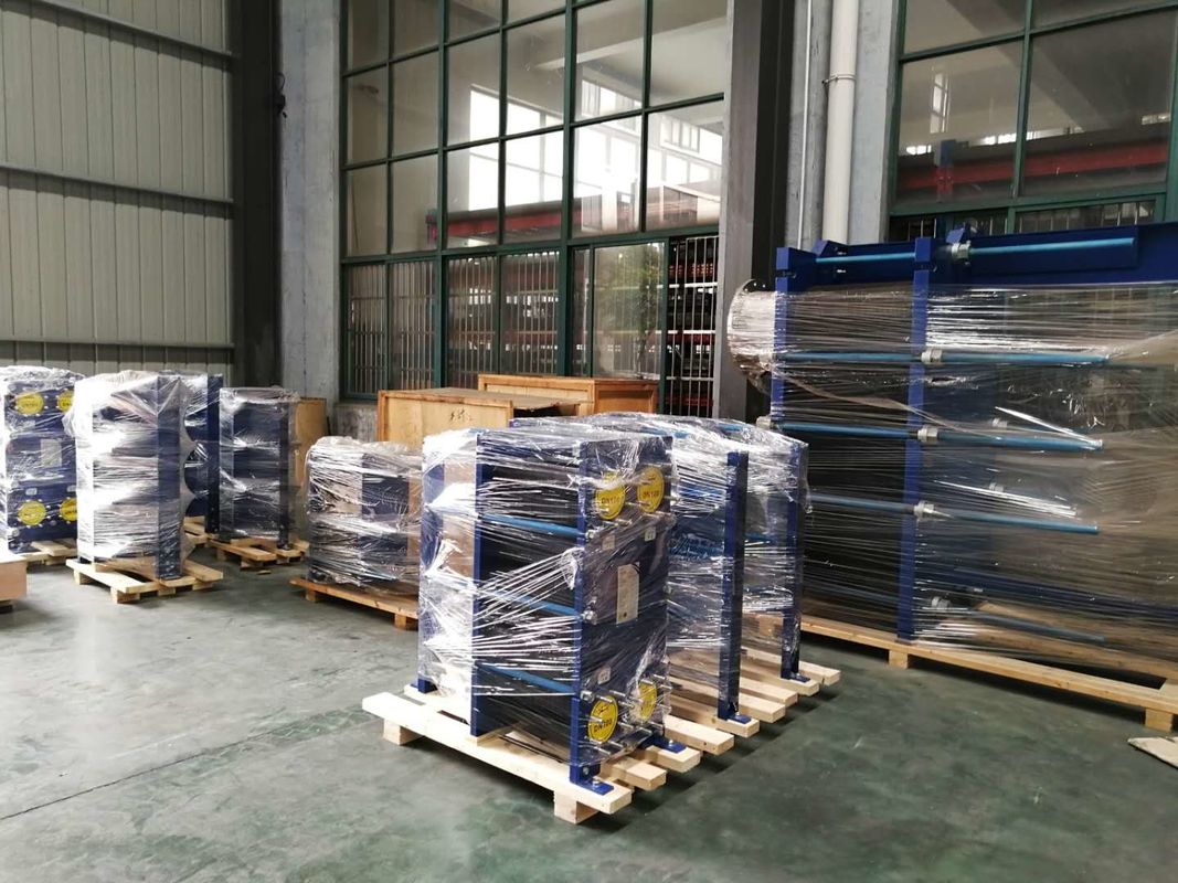 SS316L 2.5MPa Evaporating Steam Gasketed Heat Exchanger